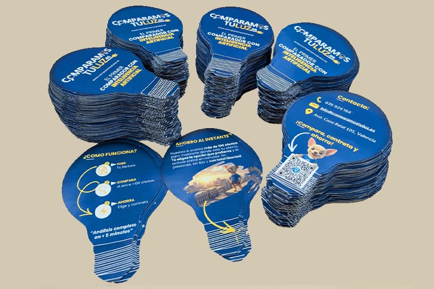 Volantes con forma personalizada